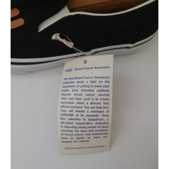 Vans x Breast Cancer Awareness YOU GOT THIS Collab Sneaker Collection Sz 4M/5.5F - Picture 6 of 9